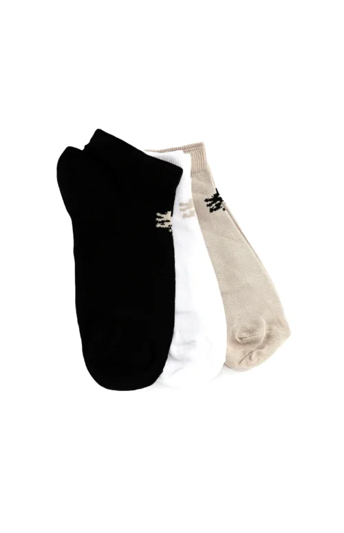 PRINGLE DALIUS 3 PACK ANKLET SOCKS